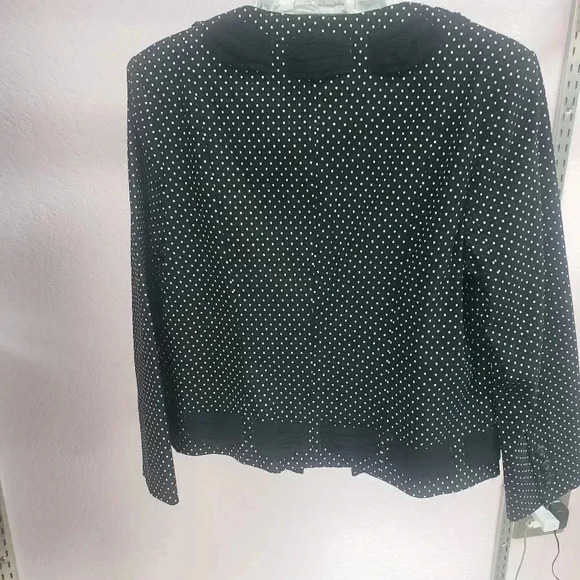CAbi #5156 Polka Dot Blazer Jacket Size 4 - Picture 2 of 5
